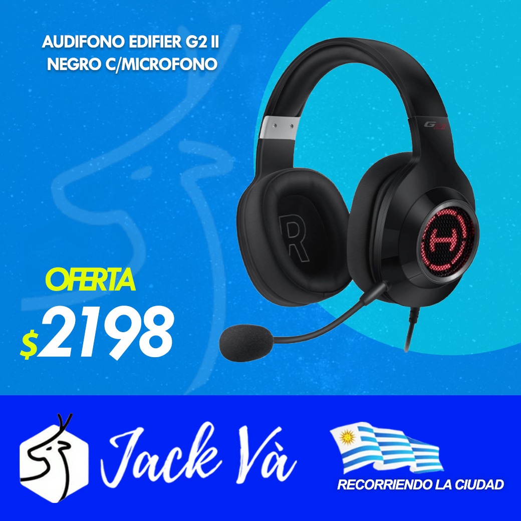 AUDIFONO EDIFIER G2 II, headphones - Técnologia